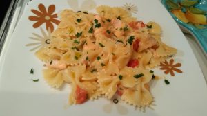 Farfalle al Salmone senza panna e burro