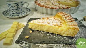 Torta della Nonna con Cioccolato Bianco