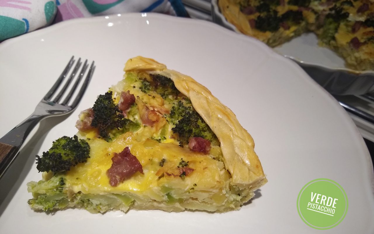 Quiche Patate, Broccoli e Salsiccia