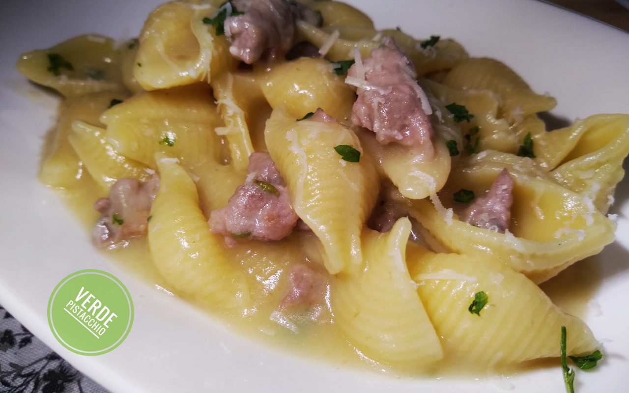 Pasta e Patate Risottata con Salsiccia