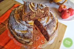 Torta di Mele al Cioccolato